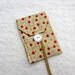 Business Card Holder, Fabric Card Case, Retro