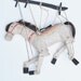 RESERVED for LEAH Vintage Marionette Horse Puppet Wood