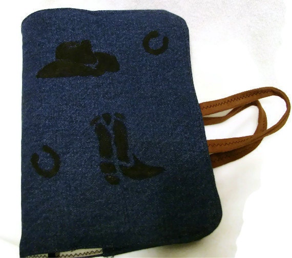 Bible Cover- Denim Western/ Denim Bible Cover
