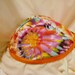 Skullcap Tye Dye and Orange - OOAK