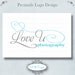 Premade Logo and Watermark...Pre made logo design...Premade Photography Logo
