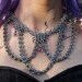 Purple Fae Chainmaille Necklace