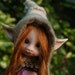sweet tiny redhaired fairy fairie posable ooak
