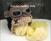 Mens Halloween Costume - Pilot - Crochet Aviator Pattern