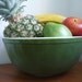 Reserved for Karen: Dark Green Pyrex Mixing Bowl