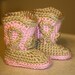 Cowgirl Hat and Booties Set