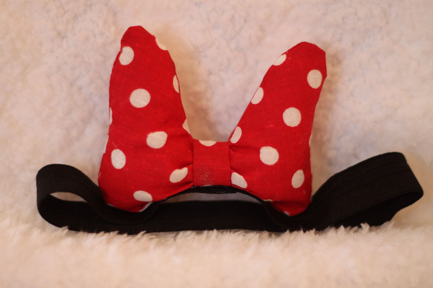 Disney Minnie Mouse Headband Bow - Baby Headband - Toddler headband