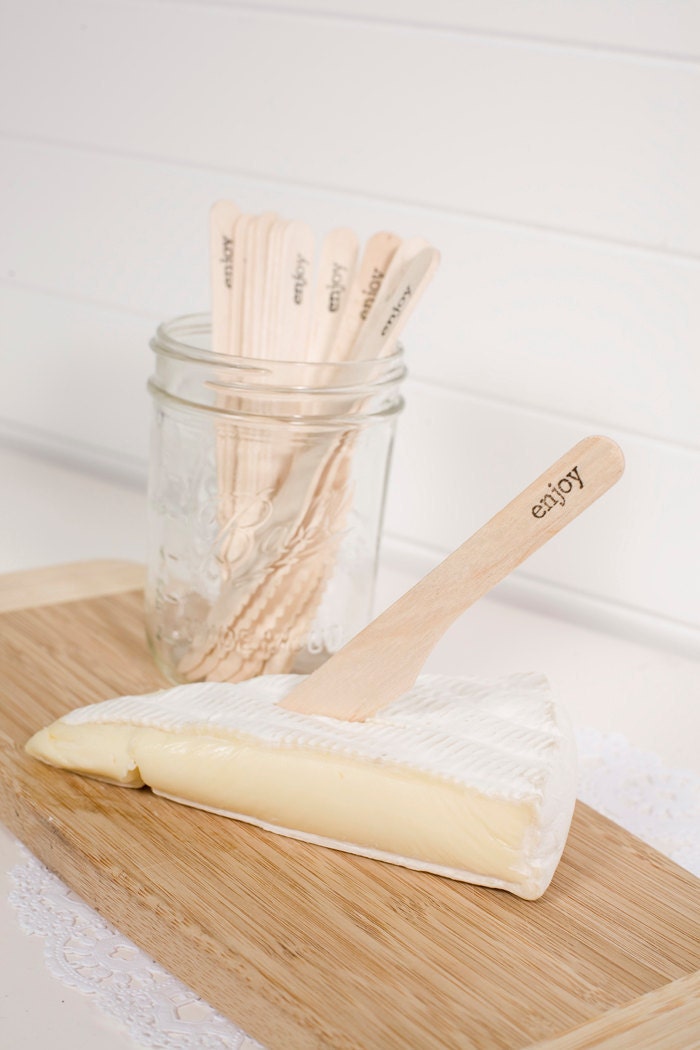 Hand-stamped Wooden Knives - 24