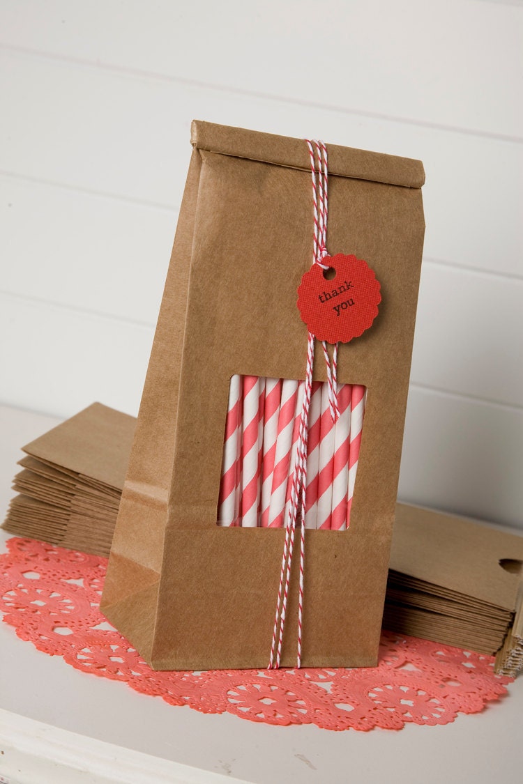SALE - Red Favor Bag Kit