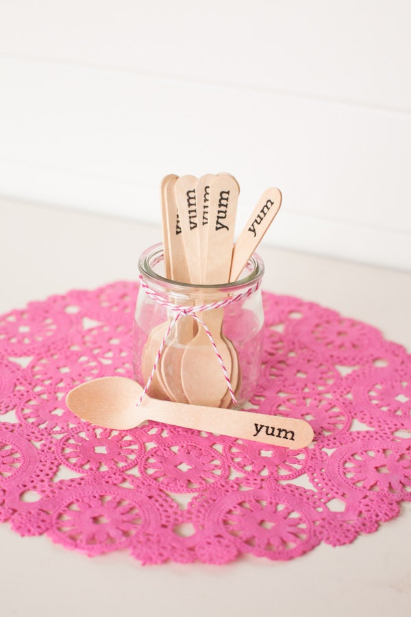 Hand-stamped Mini Spoons -36