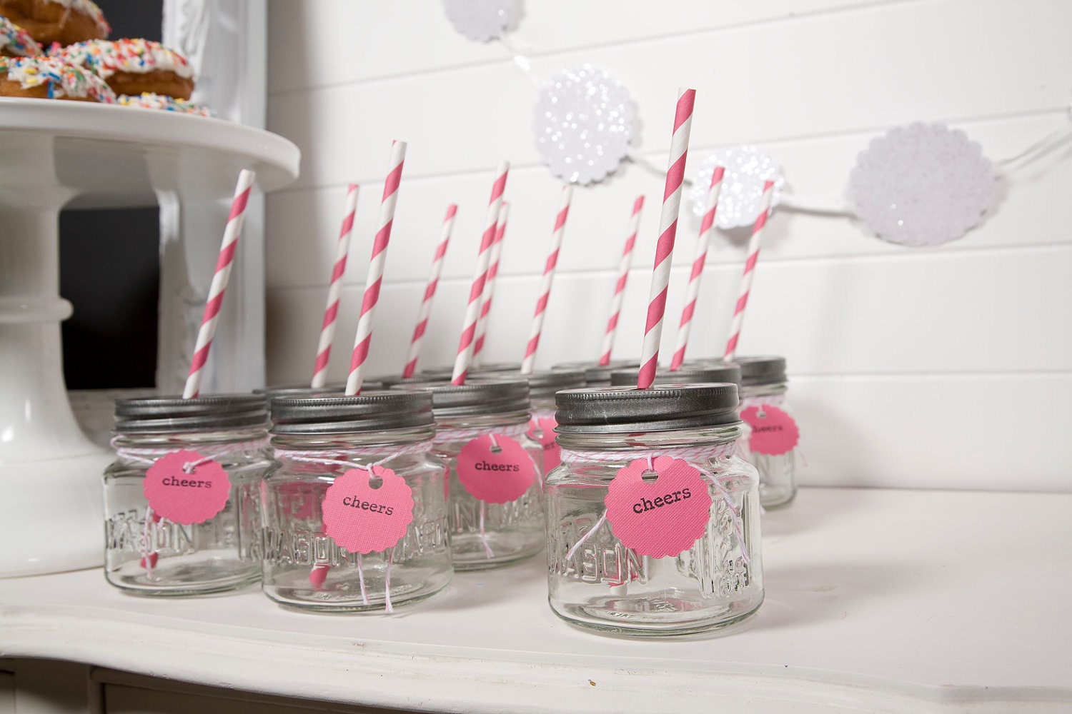 Bright Pink Party Drink Kit
