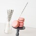 Grey Diagonal Stripe Treat Sticks