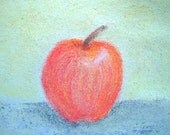 Charcoal Pastel Drawing - Doctor is Away - 9 x 6