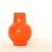 Vintage ceramic orange pitcher