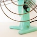 Vintage retro mint 50s fan by bjm