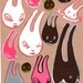 Original Handmade Stickers / Autocollants Originaux Faits à la main
