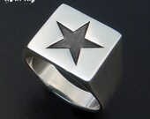 Sterling Silver Star Ring