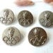 Vintage official Olympic buttons .olympic game . collectibles.