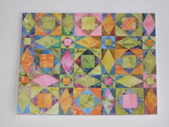 Jewel Box folded note card
