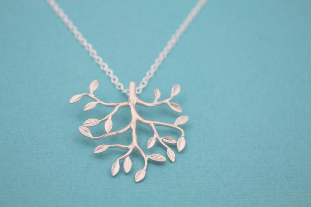 Tree of Life - Sterling silver tree necklace
