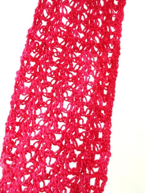 NEC (Nice Easy Crochet) scarf/cowl/infinity scarf/neckwarmer- PDF crochet pattern only. Pattern is written in standard American terms