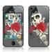 Apple iPhone 4 4S Decal Skin - Dia De Los Muertos