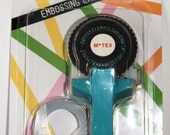 Retro OH MY Motex handheld embossing label maker (E101 TEAL)