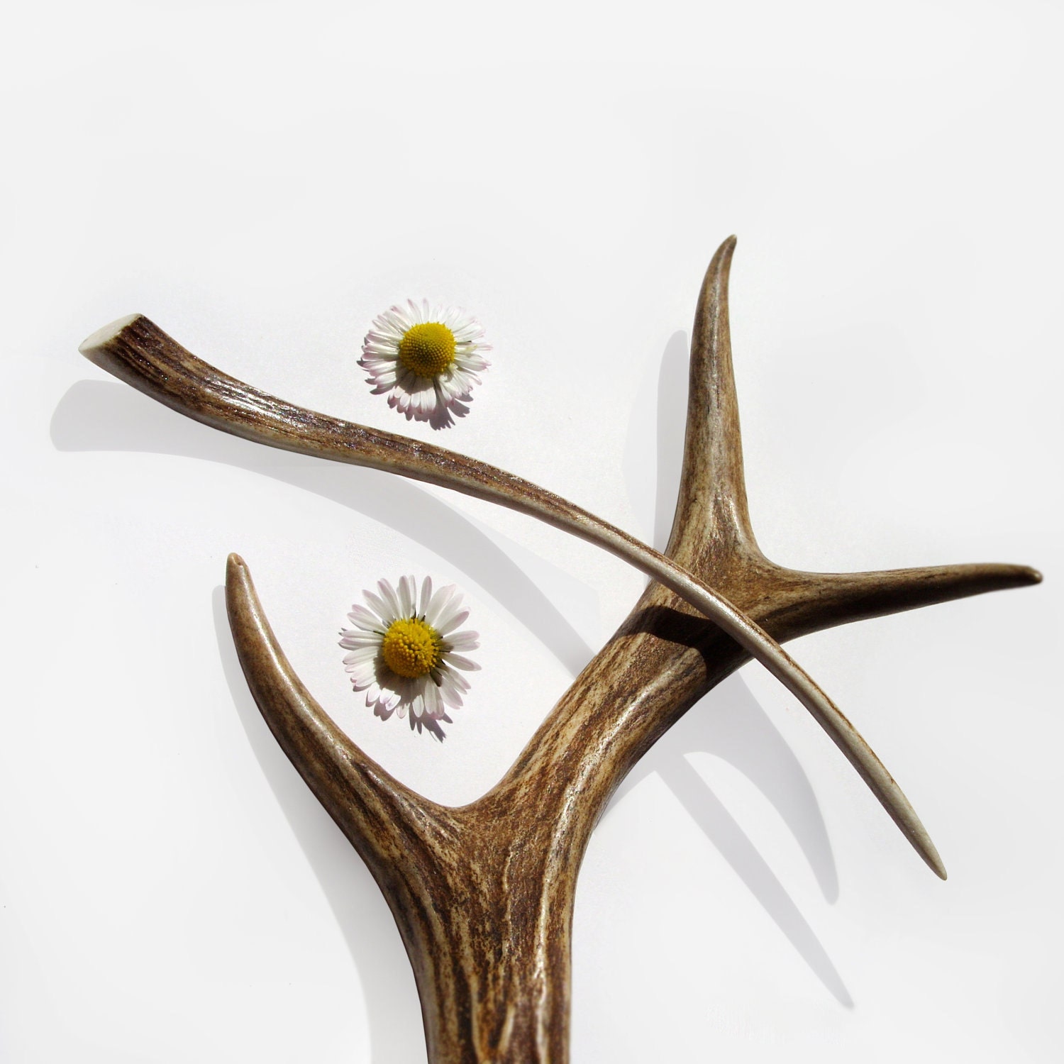 Hair Stick Hair Pin Deer Antler Tribal MariyaArts