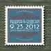 Custom Vintage Wedding Save the Date Postage Stamp Magnets