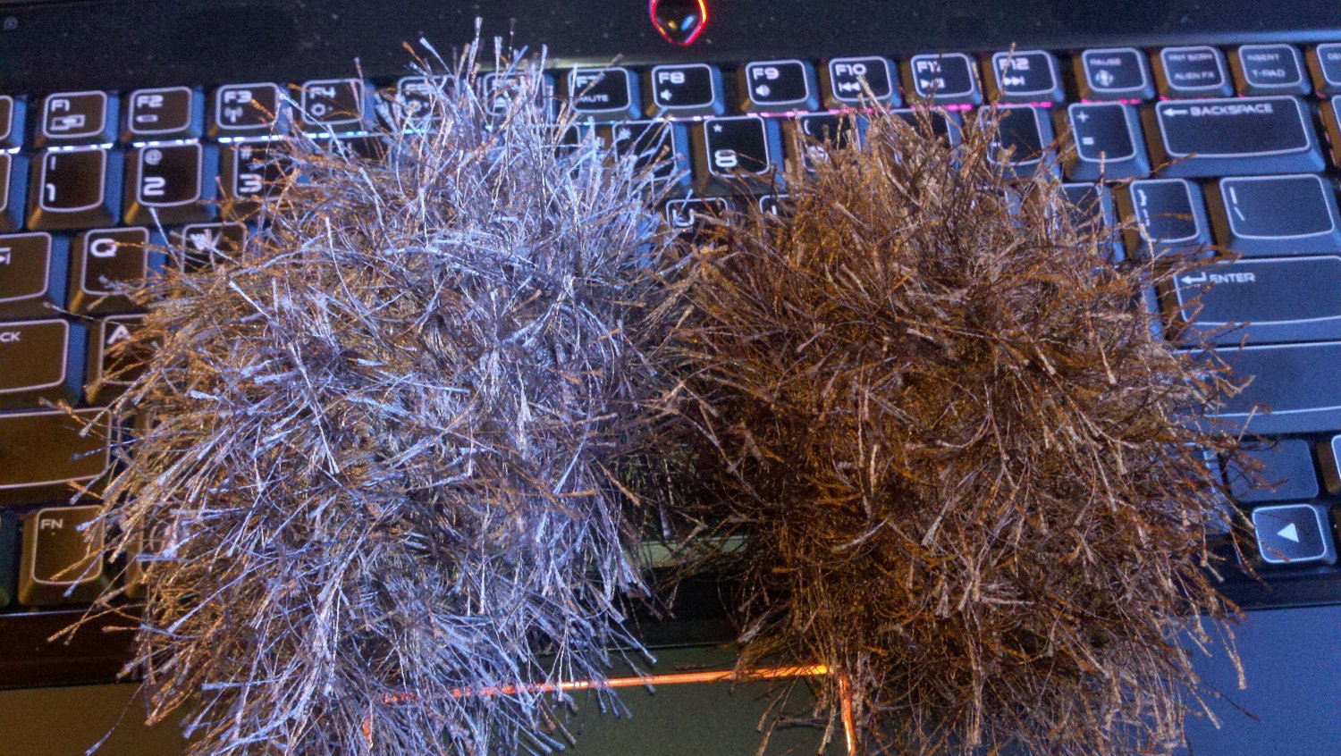 Set of Hand Crocheted Stuffed Tribbles