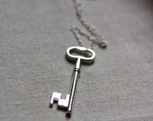 skeleton key necklace your key to the secret garden collection for winter christmas on 30 inch chain extra long fashion door key