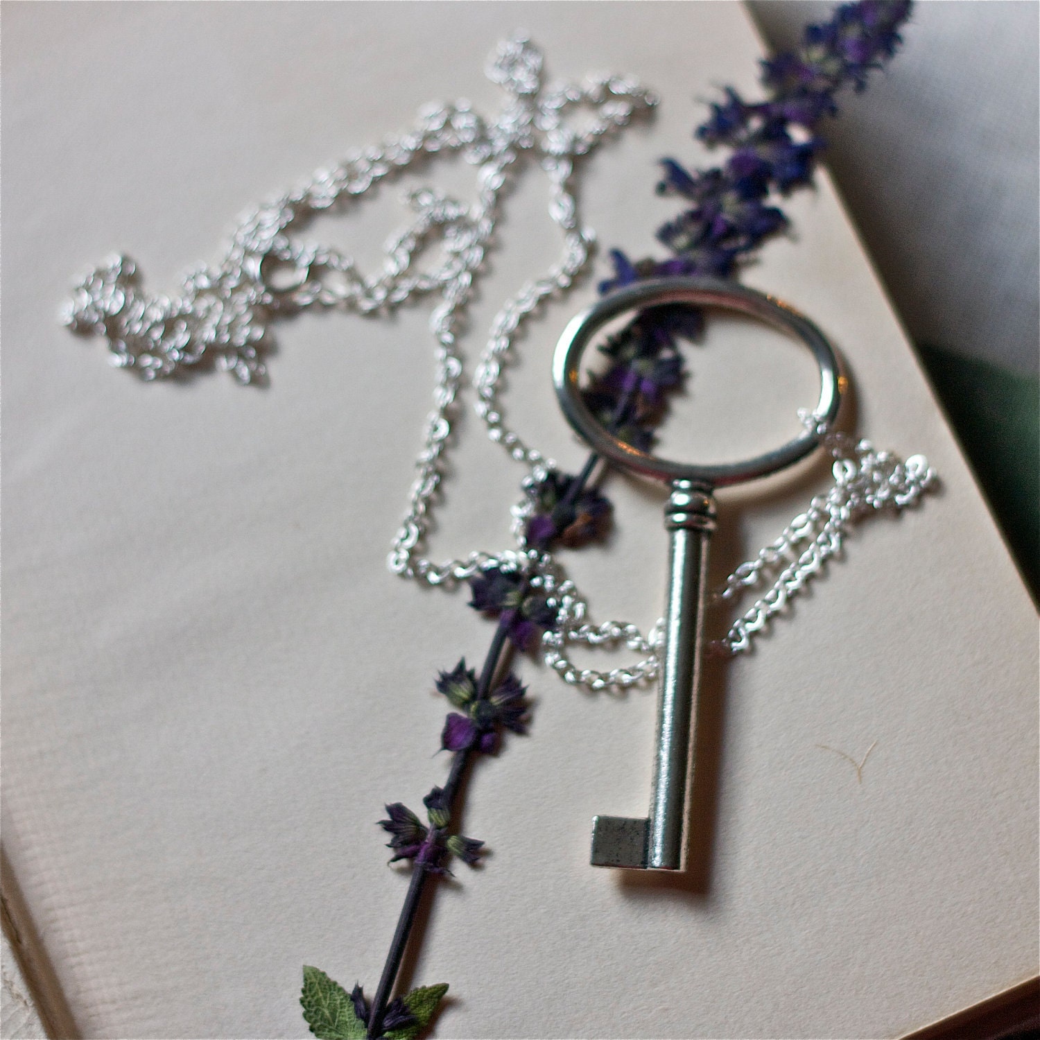 skeleton key necklace your key to the secret garden collection for winter christmas on 30 inch chain extra long fashion door key