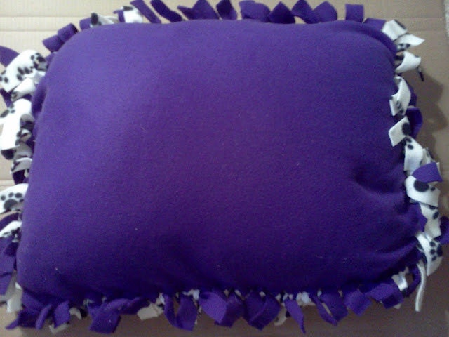 SALE Pet Bed: No Sew soft fleece