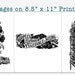 NEW Vintage Garden Seed Catalog Clip Art Collection - 100% Scalable Vector Art