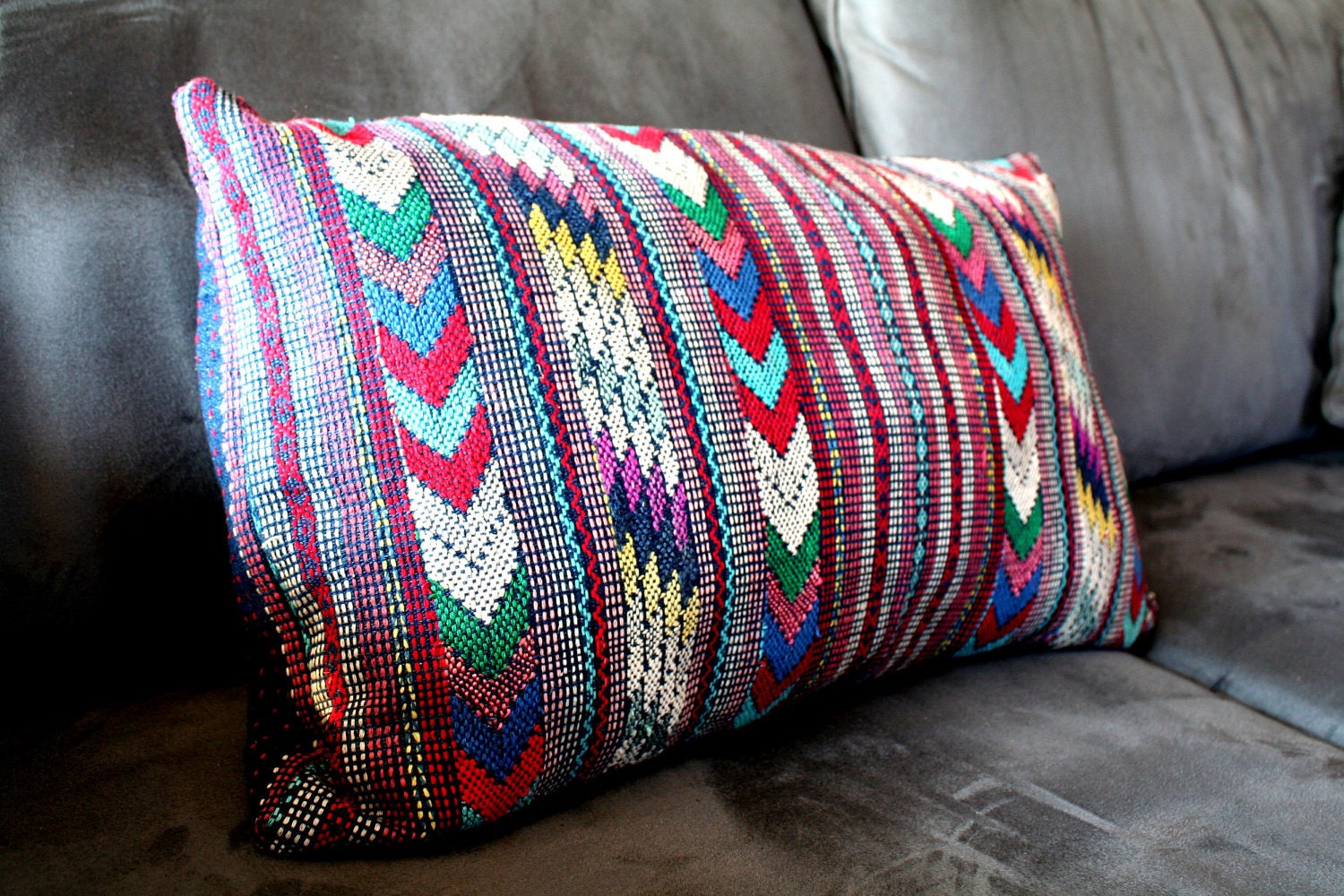 Indigo pillow cover