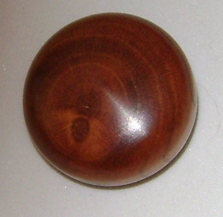 Tie tack made from apricot wood