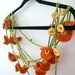 Handmade Multicolor Scarf - Soft, Fashion,by Arzu