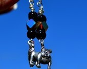 Bulldog Earrings