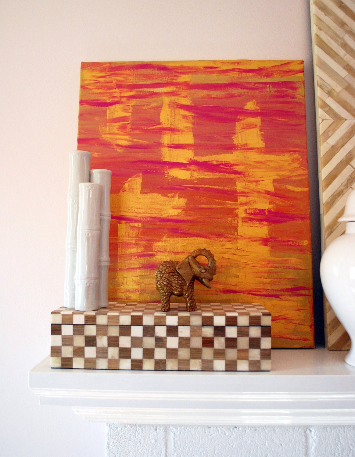 Glam 16 x 20 Abstract Art