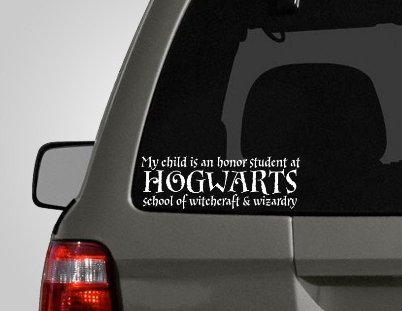Hogwarts Honor Roll Bumper Sticker