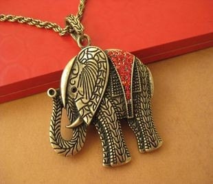 Elephant necklace BZ161