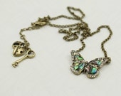 Beautiful butterfly necklace