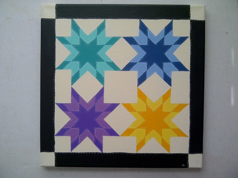 Quilt Art: Quilt Blazing Star