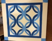 Quilt Art: Double Wedding Ring Quilt Block
