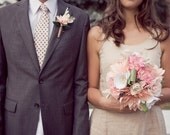 Paper Flower Wedding Bouquet- Custom Listing Handmade Paper Bridal Bouquet - Spring wedding, Summer wedding, Fall wedding, Winter wedding