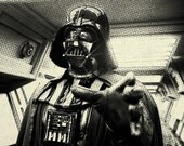 HUGE Darth Vader 51x32 Inch Wall Mural printed on fabric HUGE