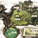 56" x 32" HUGE Hyrule Zelda: Ocarina of Time World Map POSTER