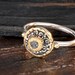 Rough Diamond Engagement Ring , 22k Gold Silver Rough Diamond Engagement Ring, Engagement  Ring