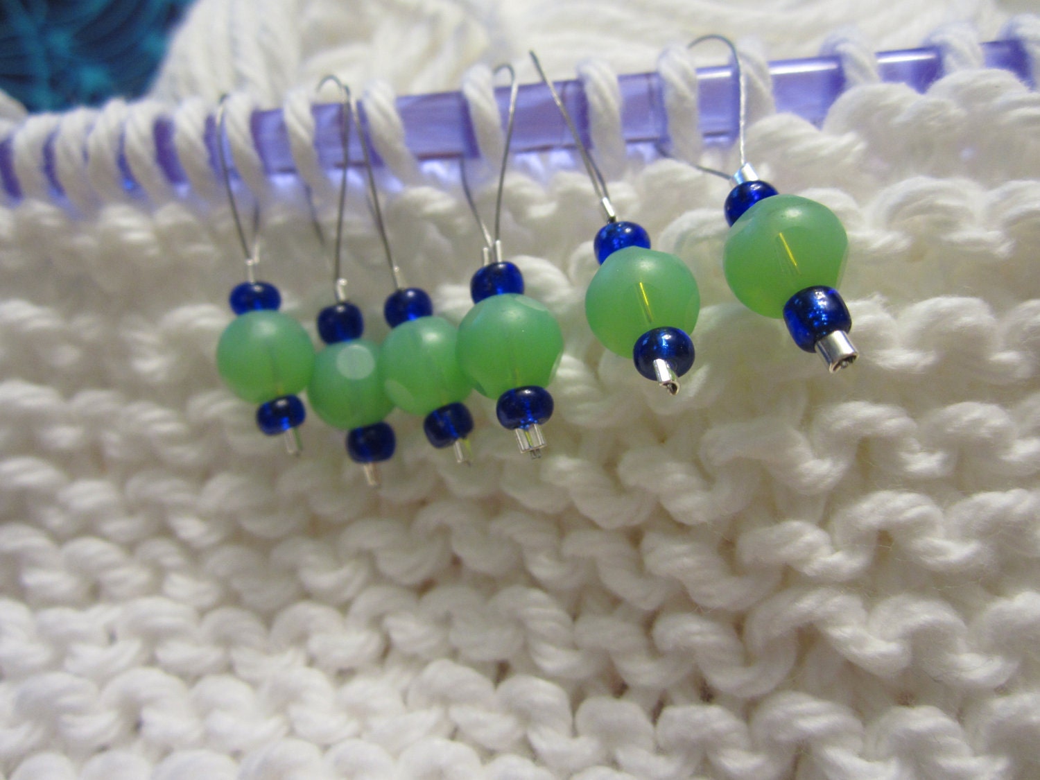 No-snag Glass Bead Stitch Markers