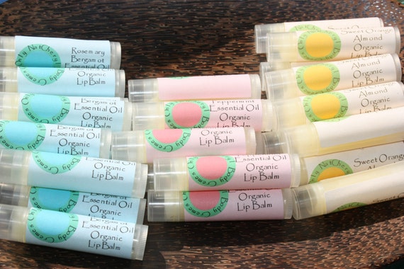 Organic Lip Balms